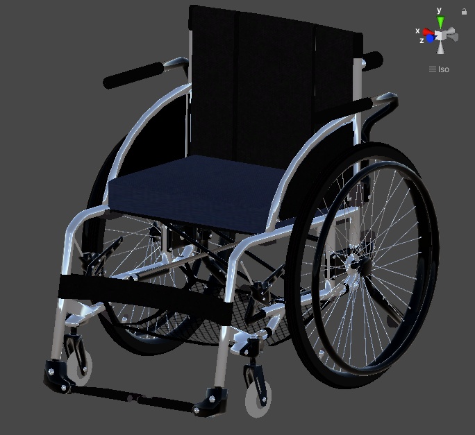 車椅子(スポーツタイプ) ver.2