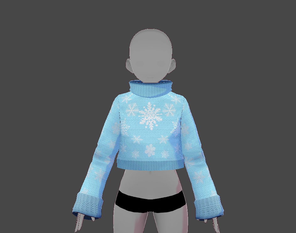 Snowflakes sweater