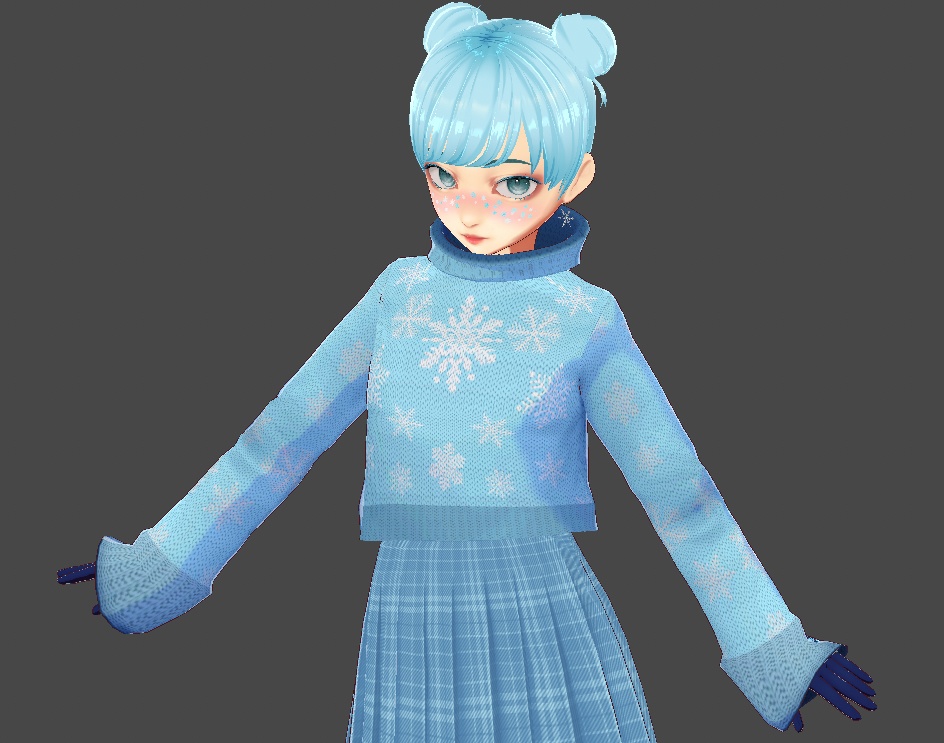 Snowflakes sweater