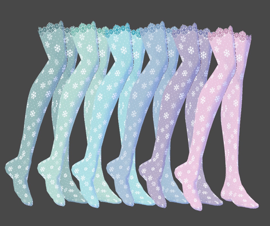 Snowflakes stockings v2.0