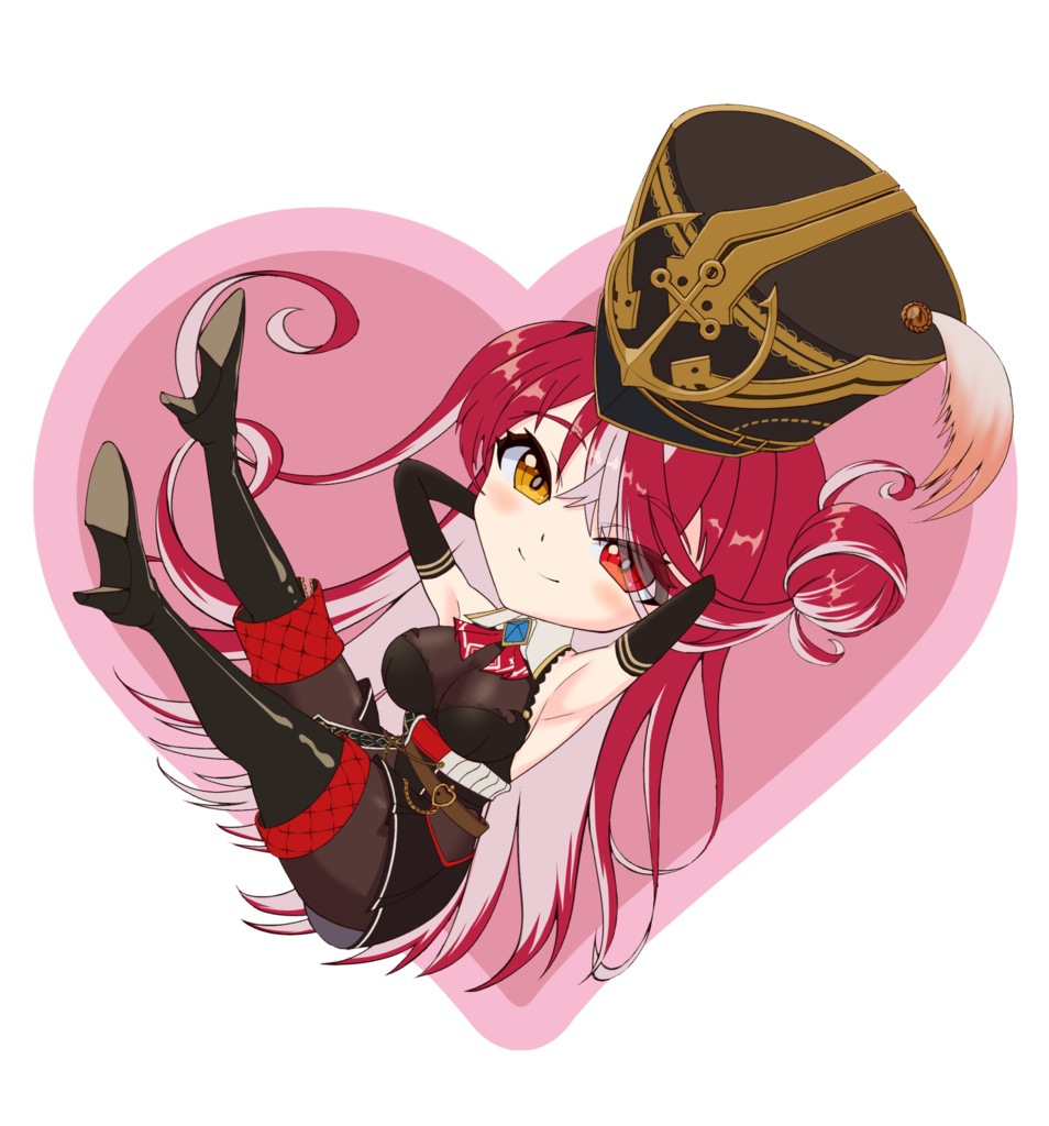 【ホロライブ非公式グッズ】ミニマリンアクキー