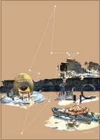 故郷ルートステッカー(全5種)