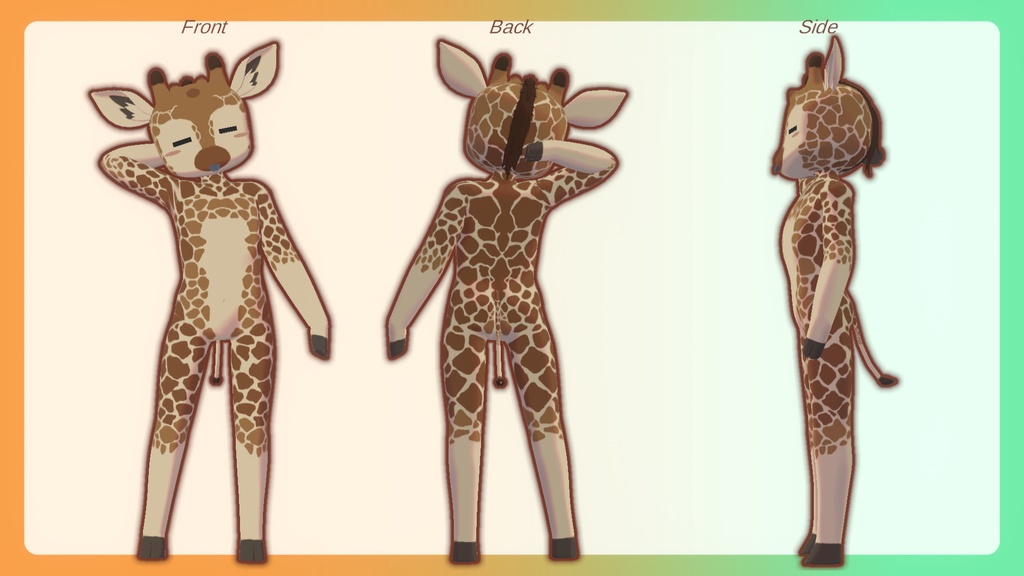 【旧版】じらふ GRF / オリジナル3Dモデル