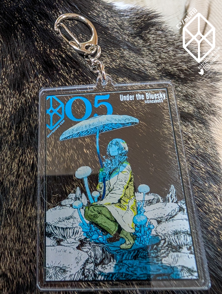 citrocube05 表紙絵アクリルキーホルダー