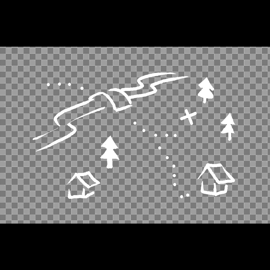 宝の地図【3Dモデル/VRChat想定】