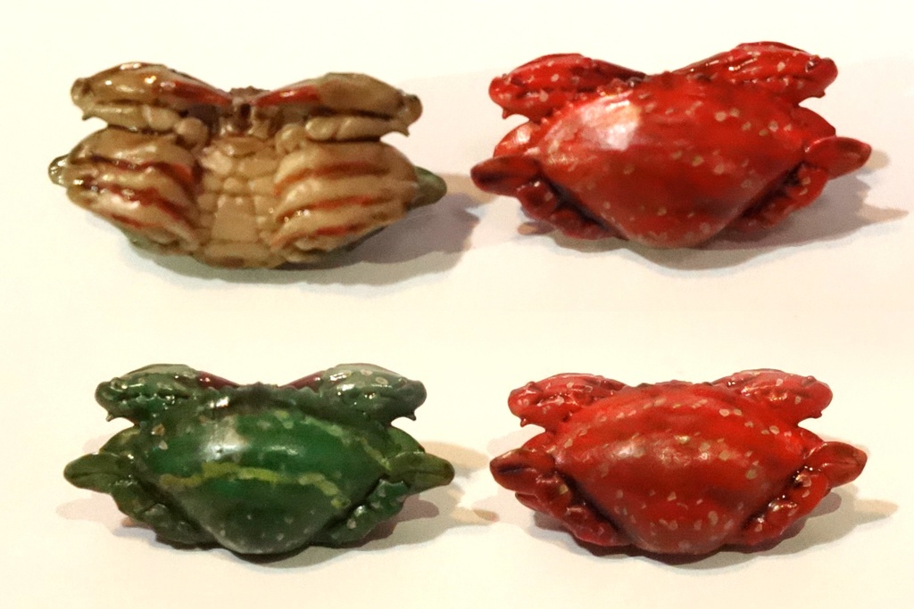 1/12 ボイルワタリガニ4杯セット(STLデータあり)