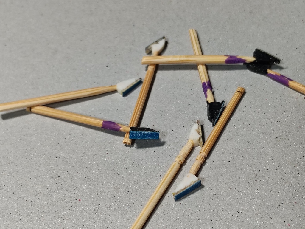 竹楊枝ヤスリ「角弾（カクダン）」10枚セット