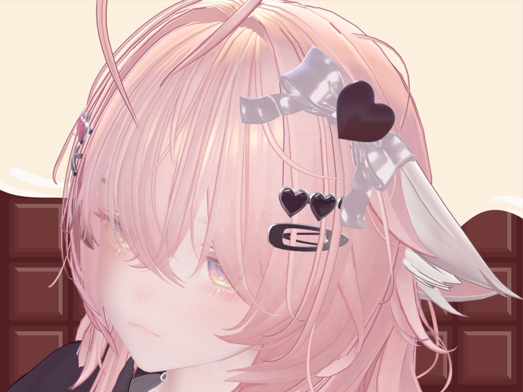 💗無料/Free💗リボンアクセ
