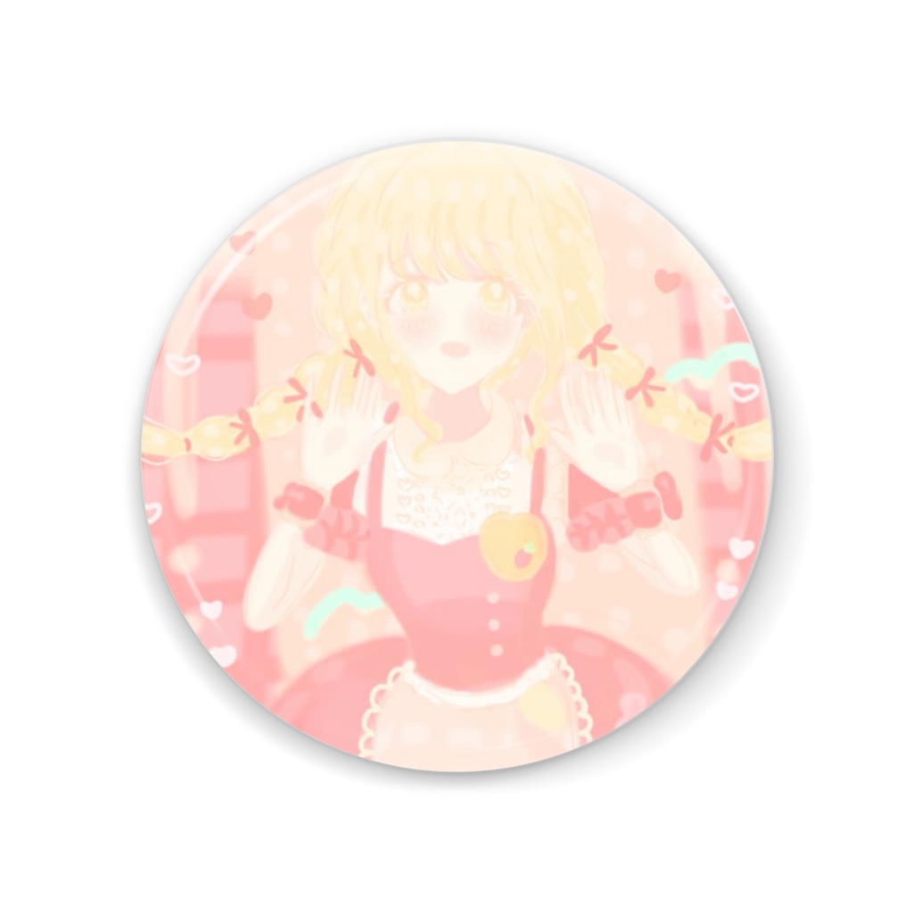  ミラー缶バッジ  学園アイドルマスター 藤田ことね  