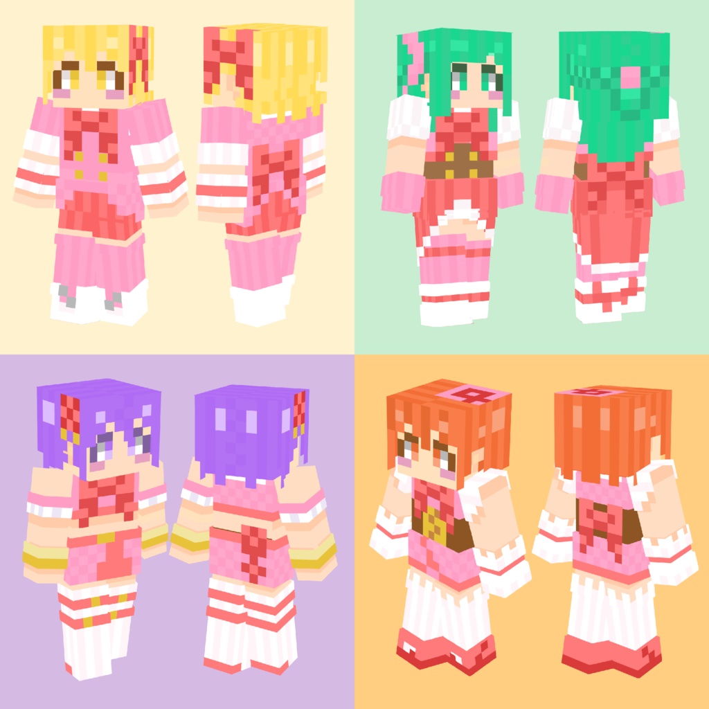 【Minecraft】Andanteオリジナルマイスキン【無料配布】