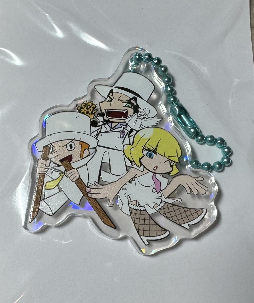 トリオアクリルキーホルダー