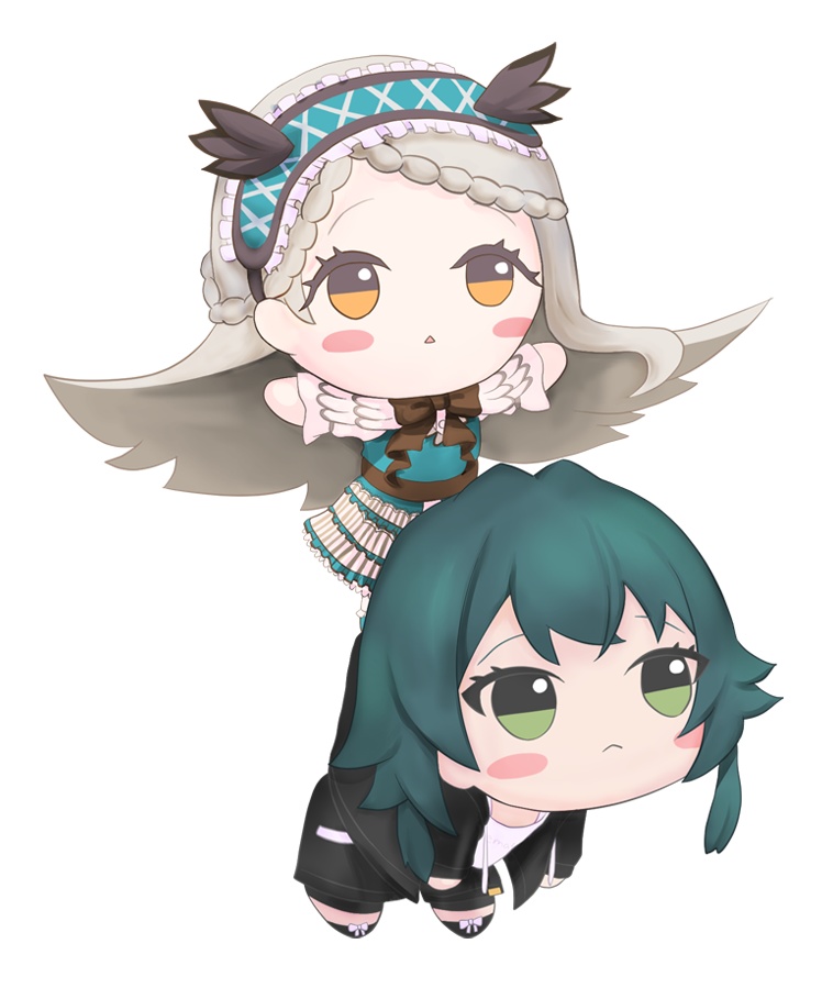 (二次創作)ちびぐるみ手毬ステッカー