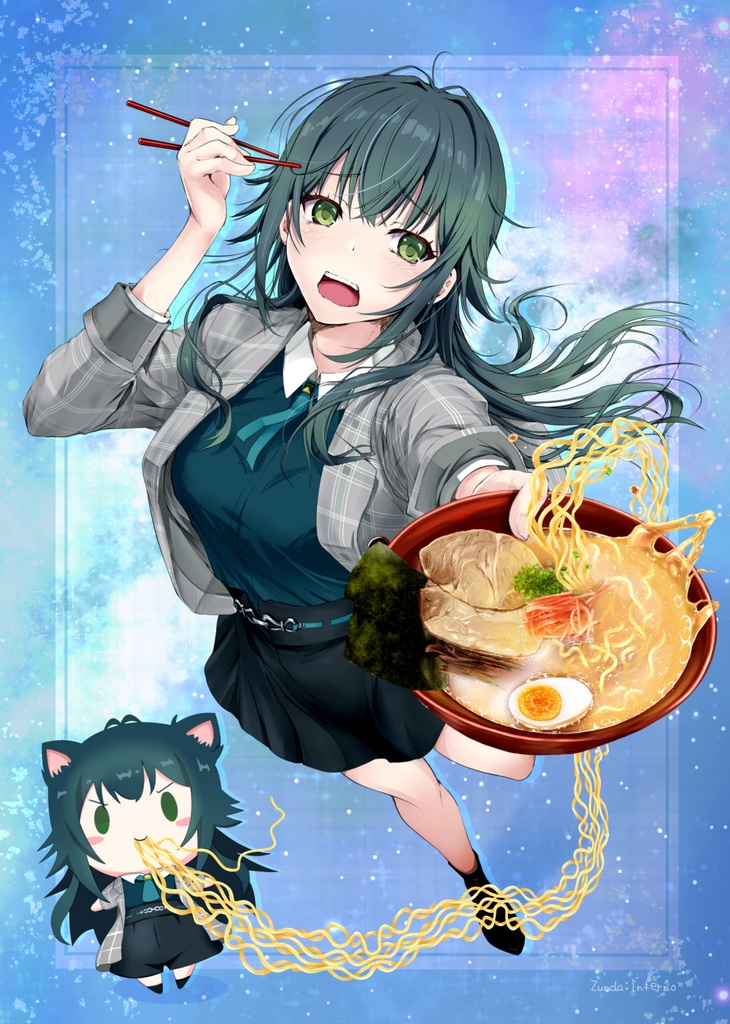 （二次創作）月村手毬アクリルボード