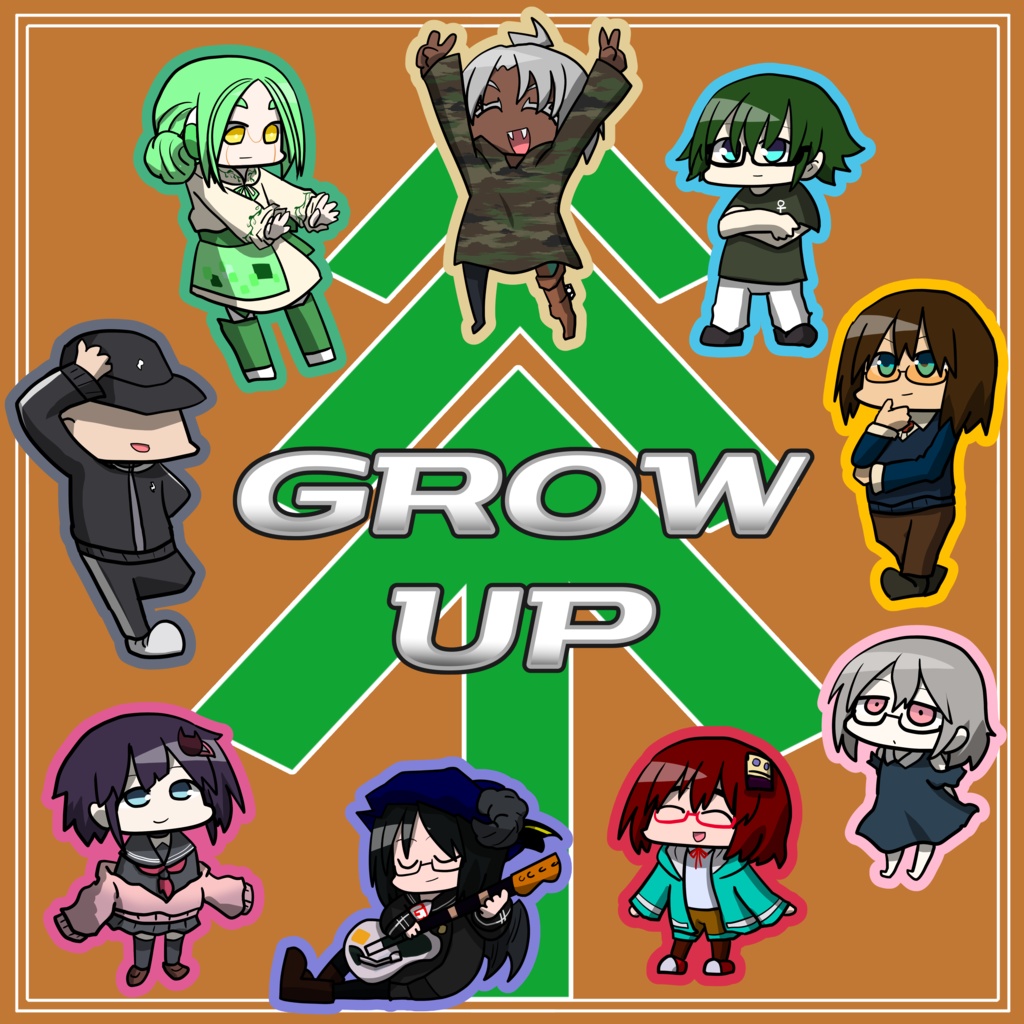 5th.コンピレーションアルバム「grow up」