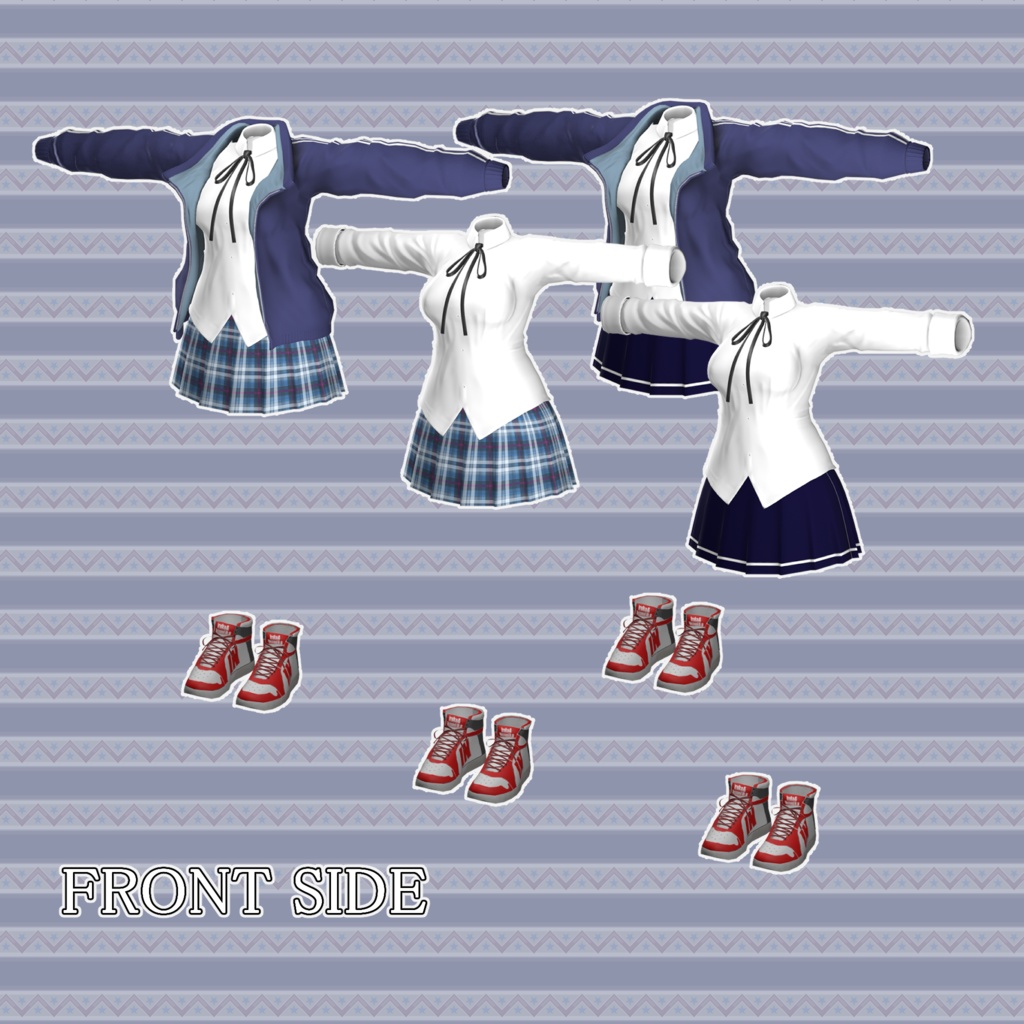 BlueJacket set(桔梗用衣装)