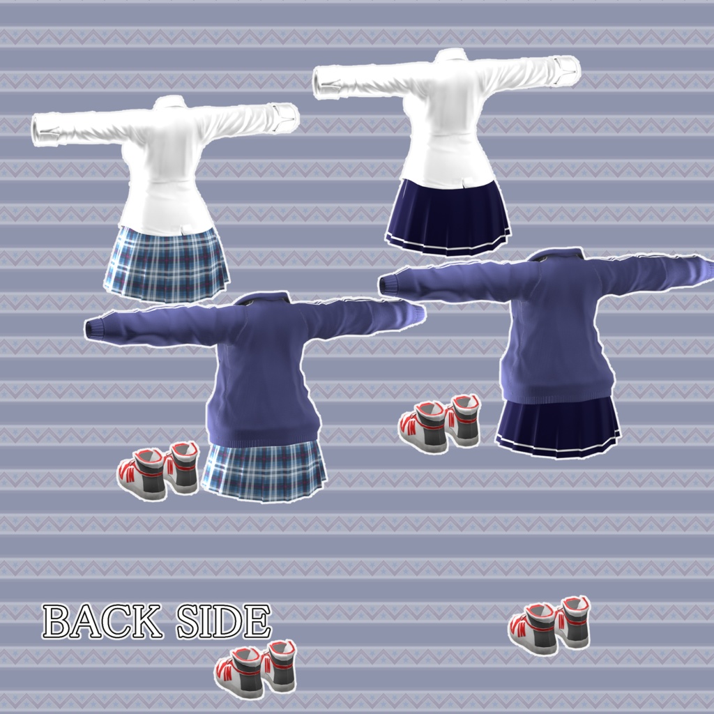 BlueJacket set(桔梗用衣装)