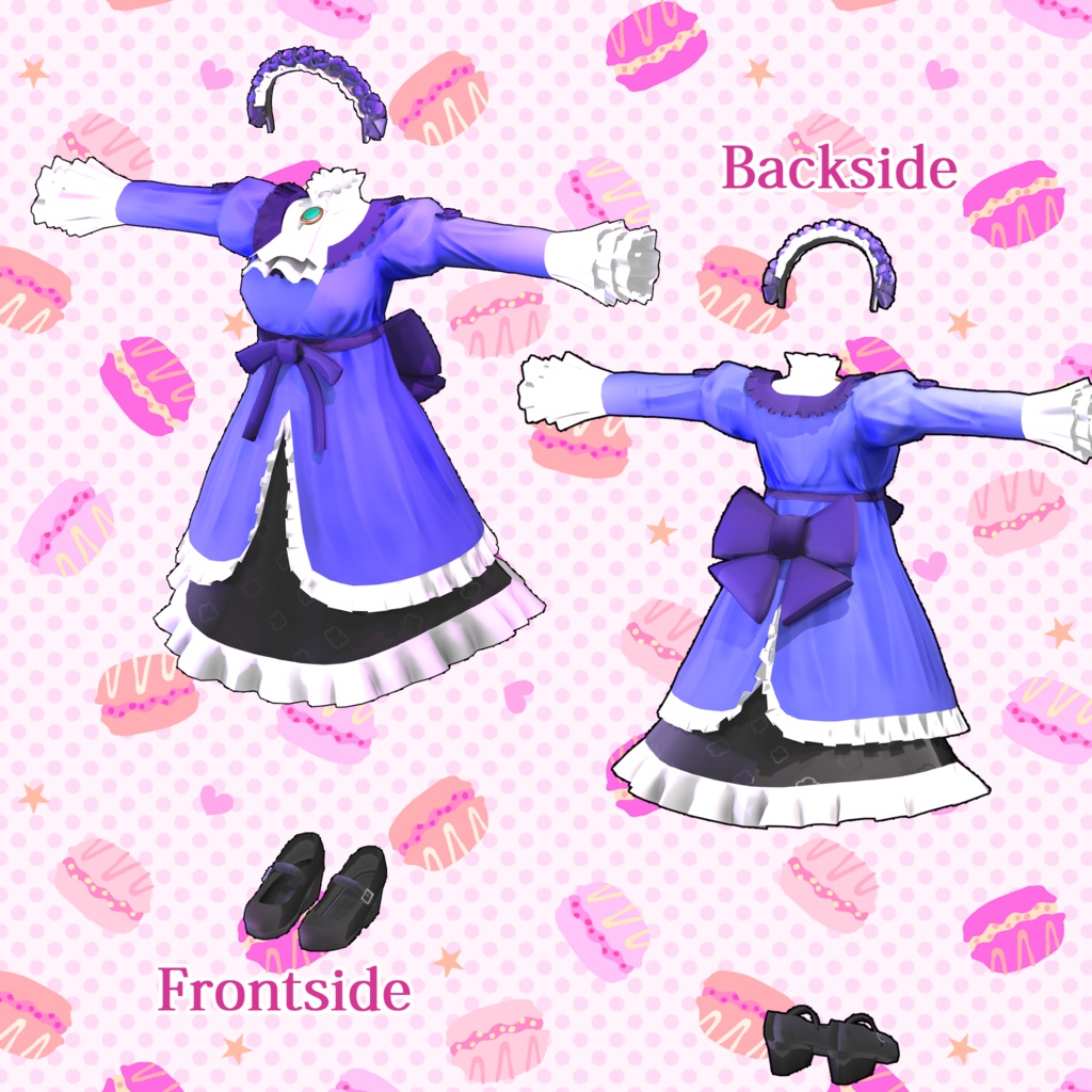 Frilled Dress (桔梗用衣装)