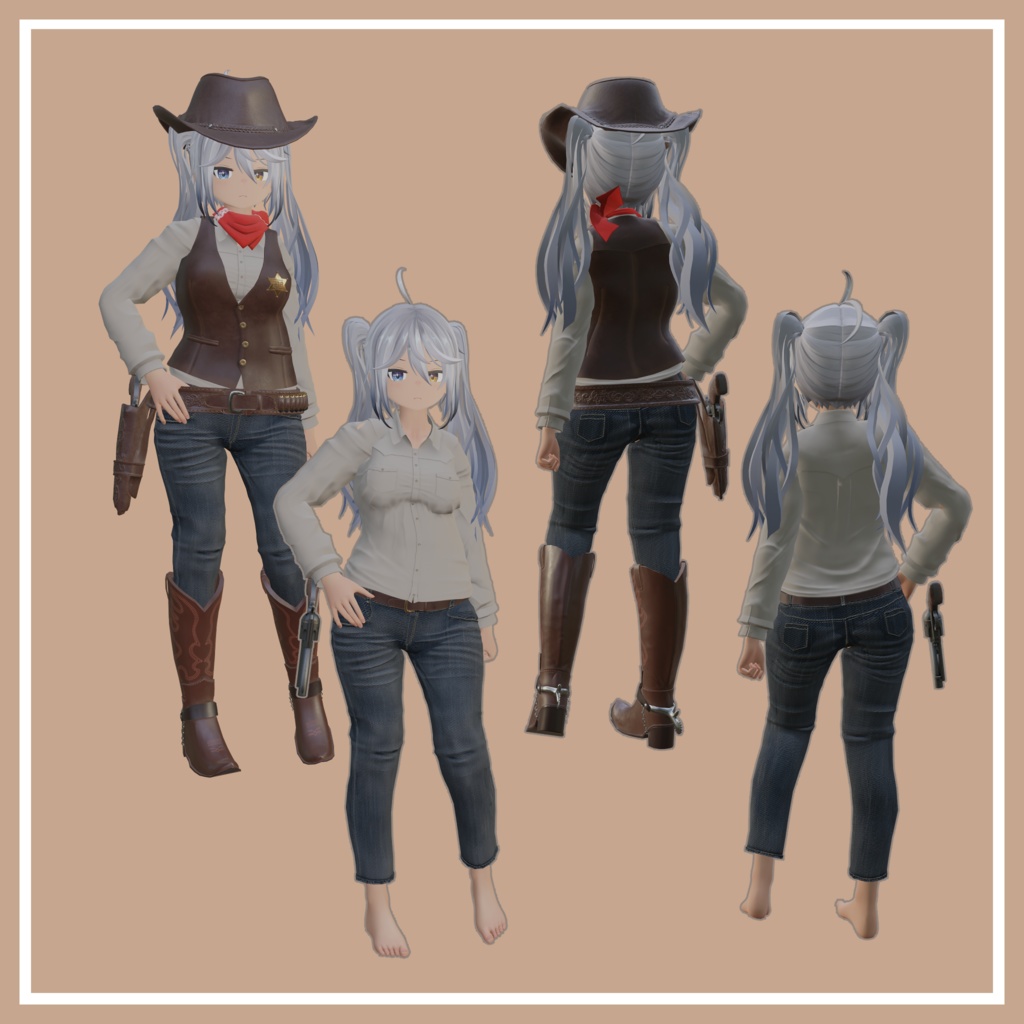 WESTERN OUTFITS(アルグレイV2用衣装)
