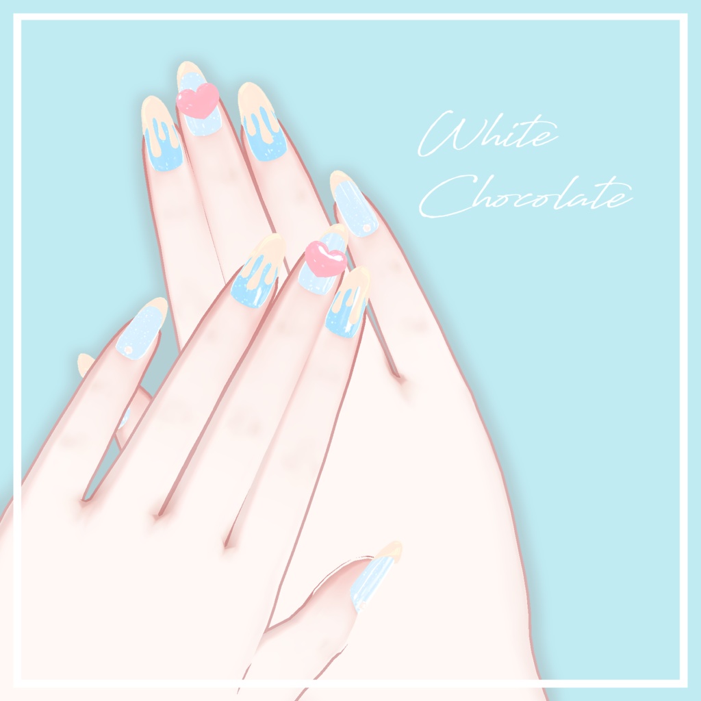チョコレートネイル Chocolate Nail (3アバター対応)