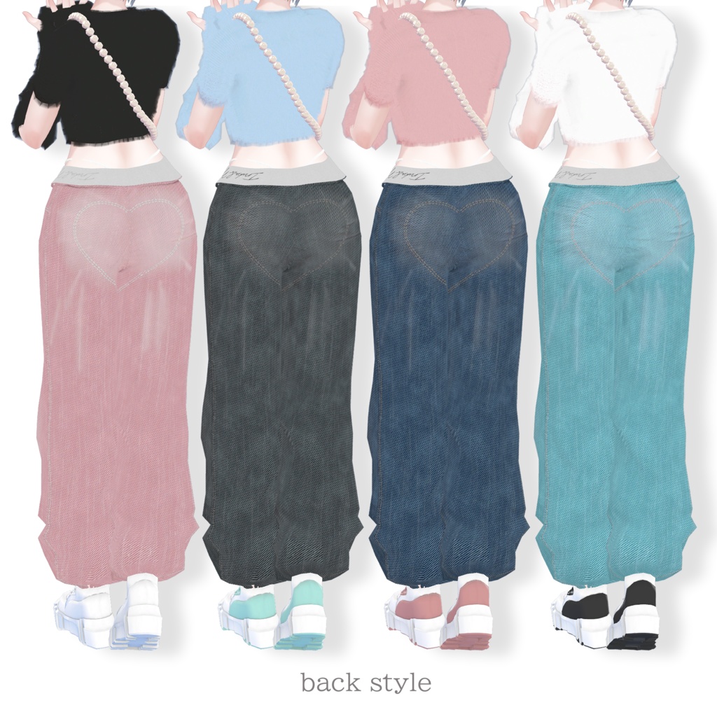 Fur Tops&Heart Denim (森羅用衣装)