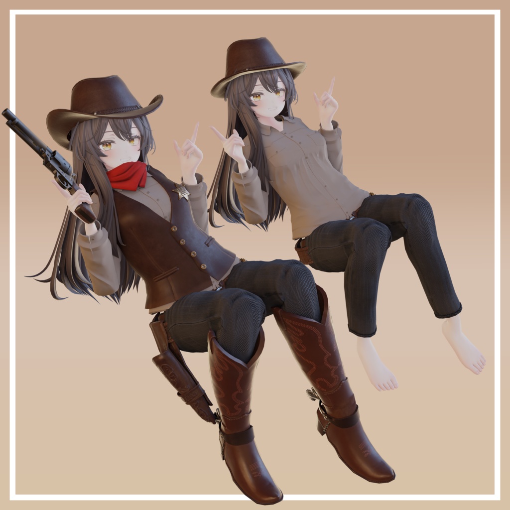 WESTERN OUTFITS(リリモカ用衣装)