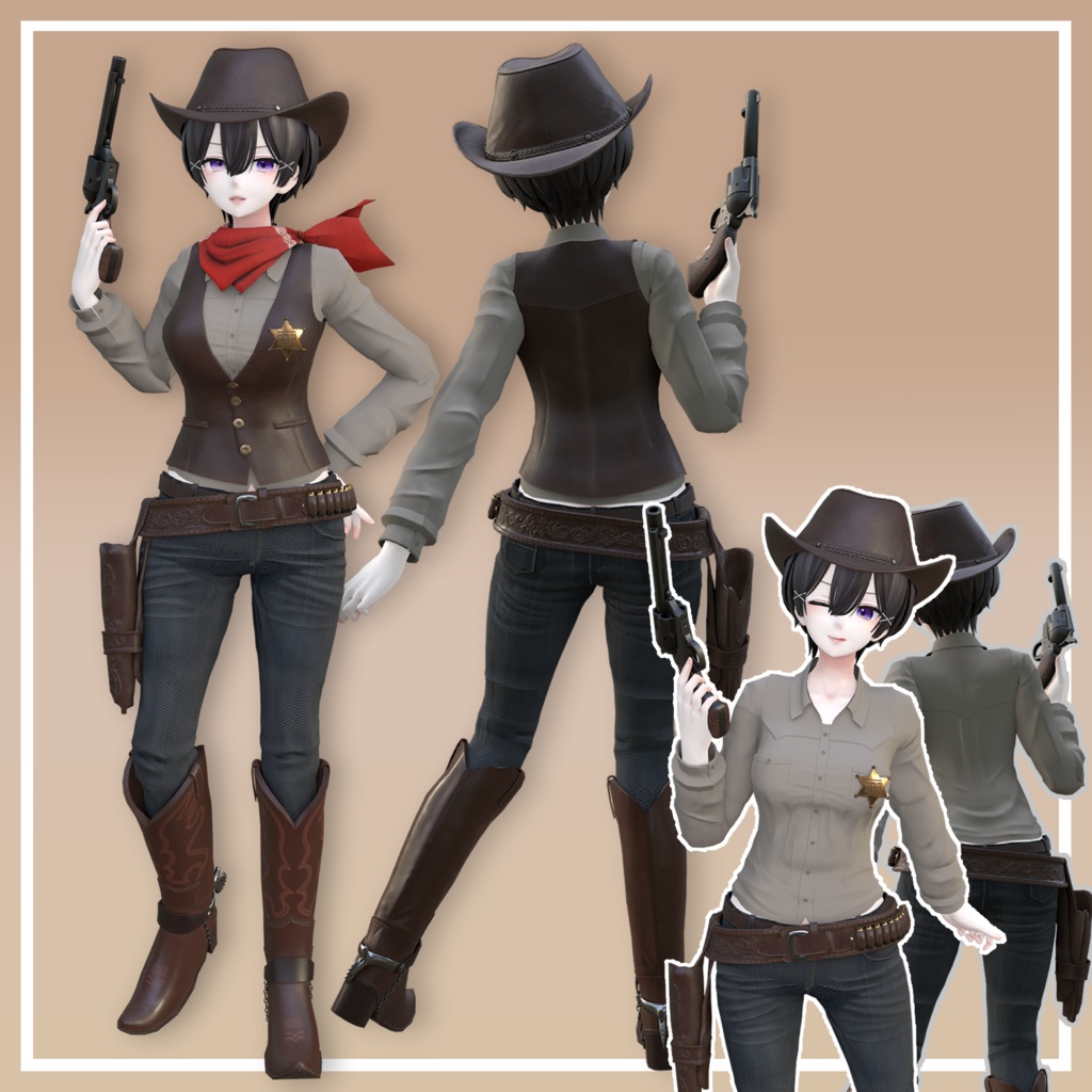 WESTERN OUTFITS(森羅用衣装)