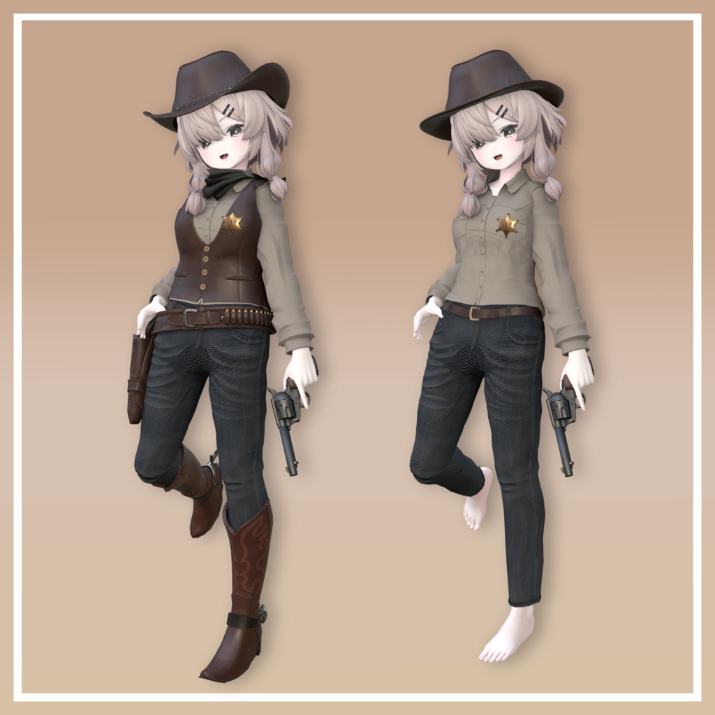 WESTERN OUTFITS(真冬用衣装)