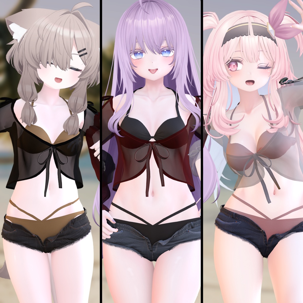 Palm Beach (複数アバター対応)