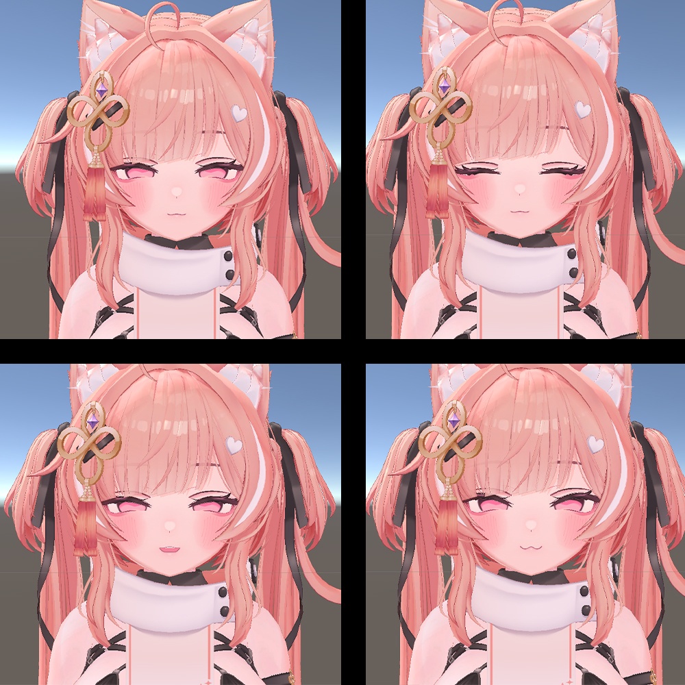 【ICHIGO】地雷系KAWAIIメイク・アイテクスチャ+ブレンドシェイプ✧Makeup+Eye texture+Face Blendshape