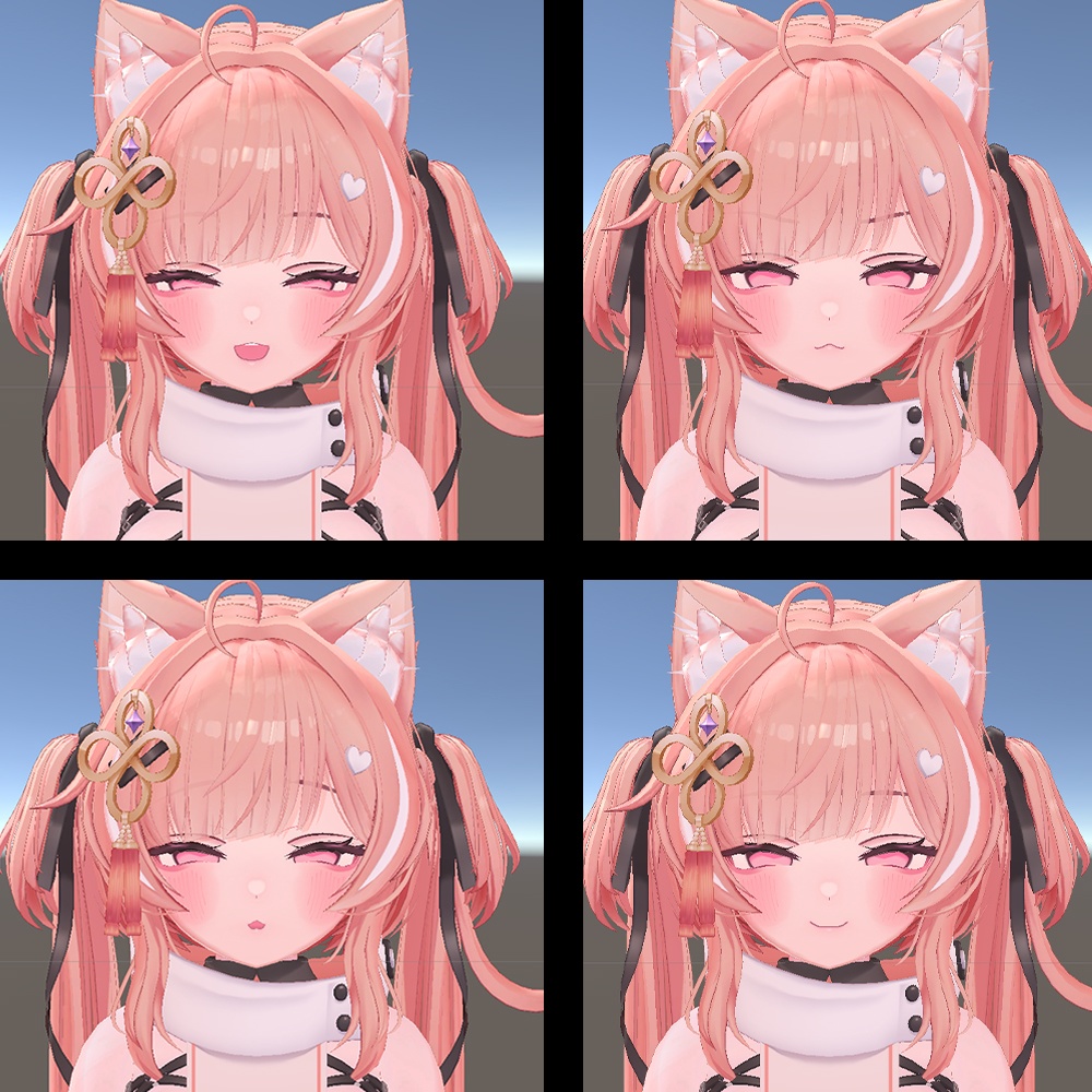 【ICHIGO】地雷系KAWAIIメイク・アイテクスチャ+ブレンドシェイプ✧Makeup+Eye texture+Face Blendshape