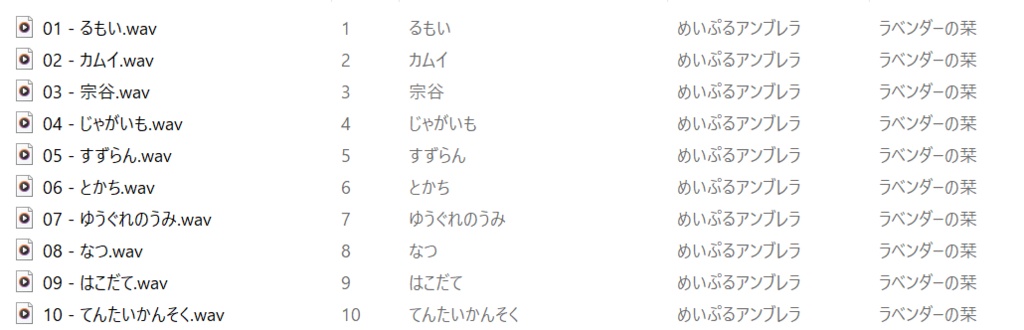 【BGM素材集】ラベンダーの栞