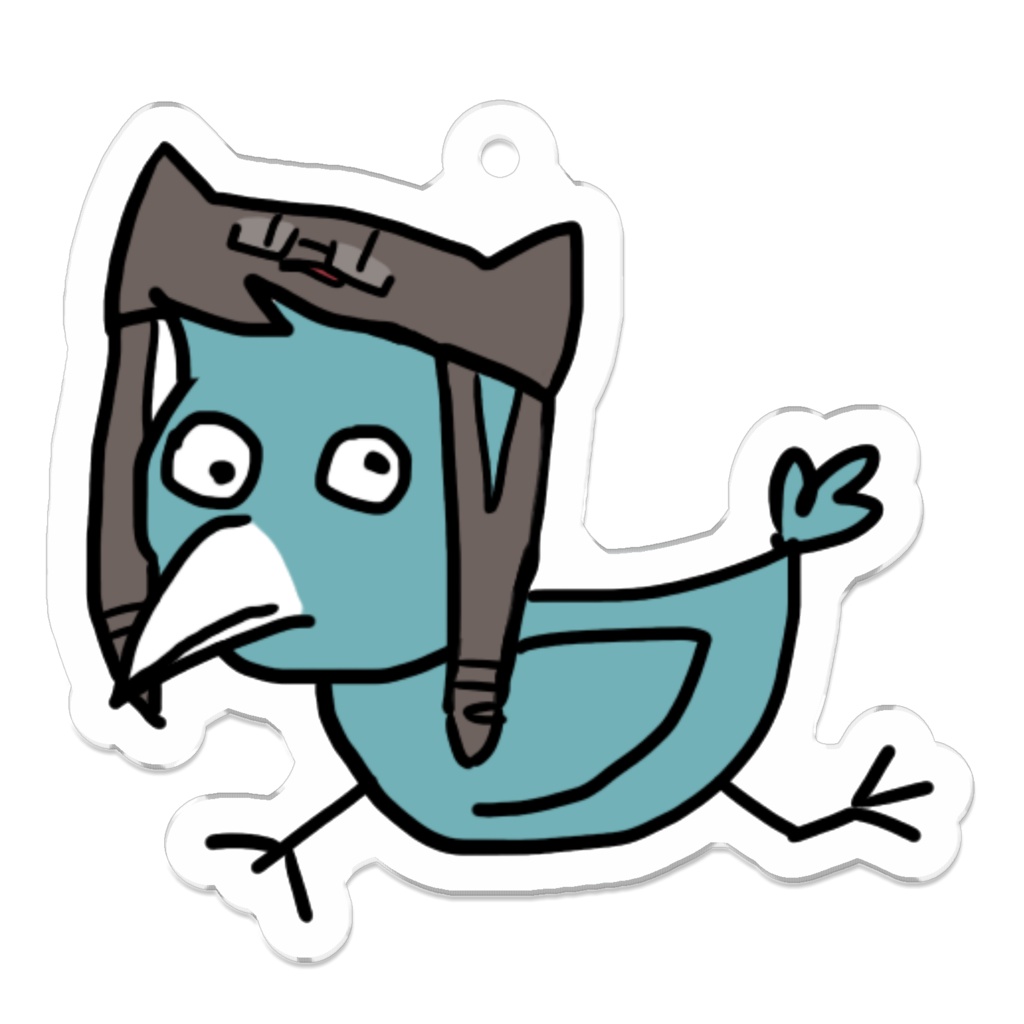 マカ鳥 アクリルキーホルダー