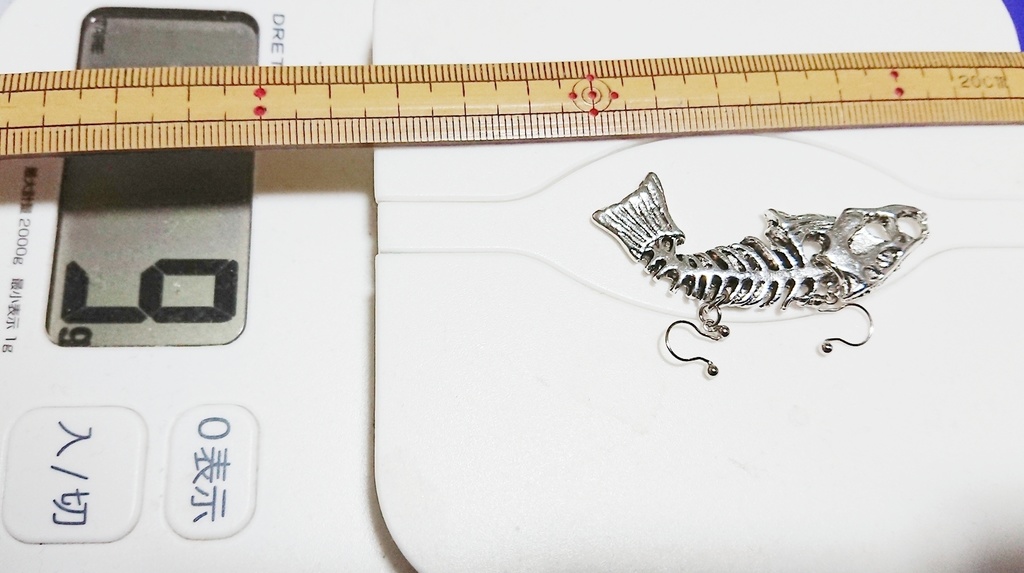 魚の標本のフェイクインダストリアル【イヤリング】