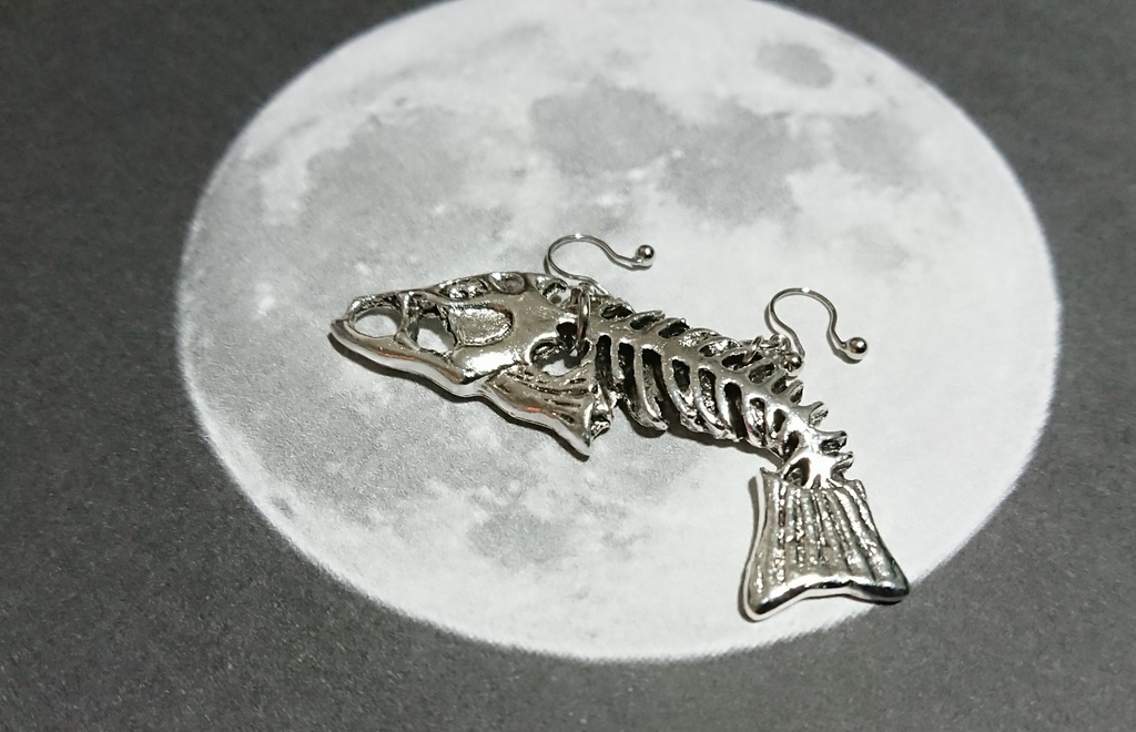 魚の標本のフェイクインダストリアル【イヤリング】