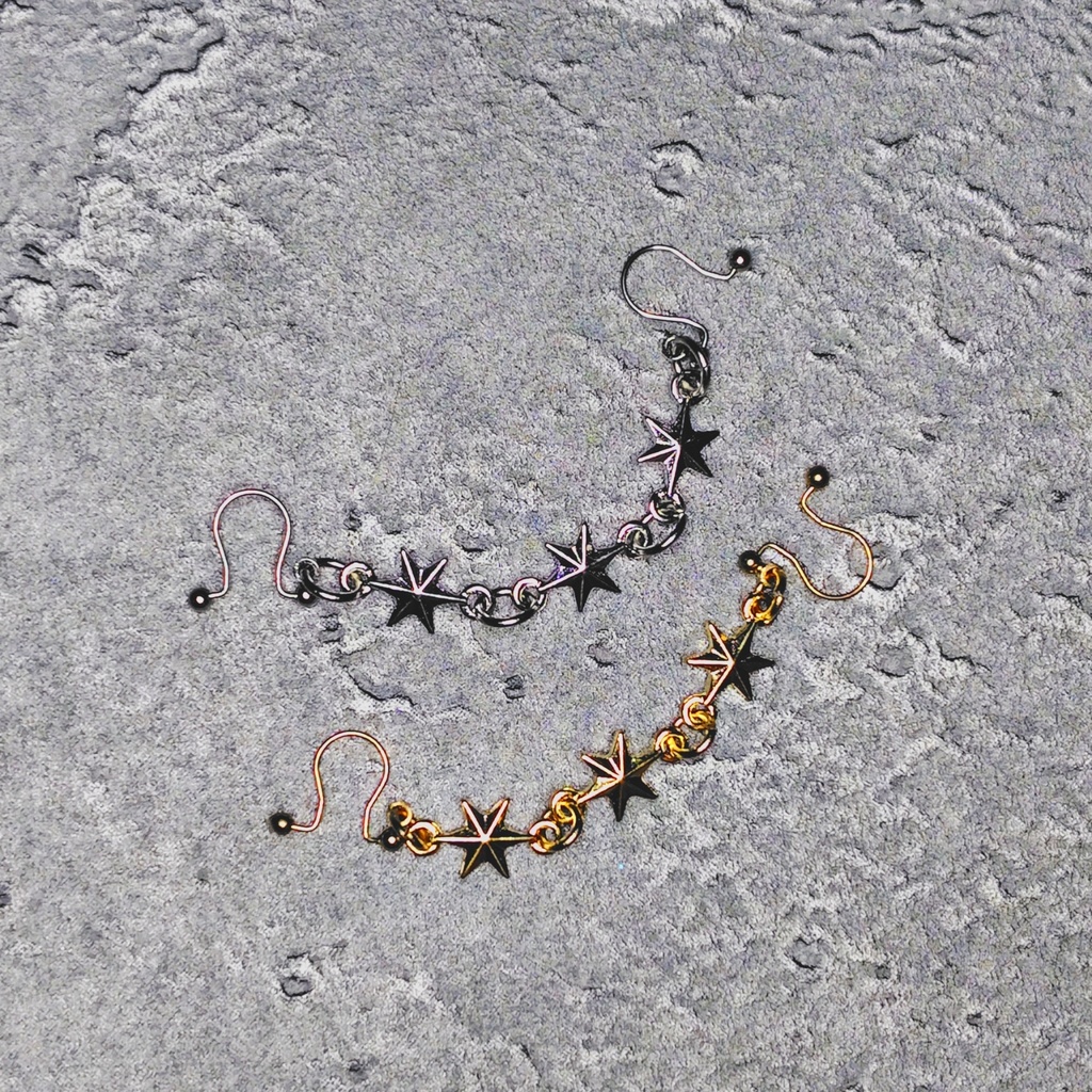 連星のフェイクインダストリアル【イヤーカフ】