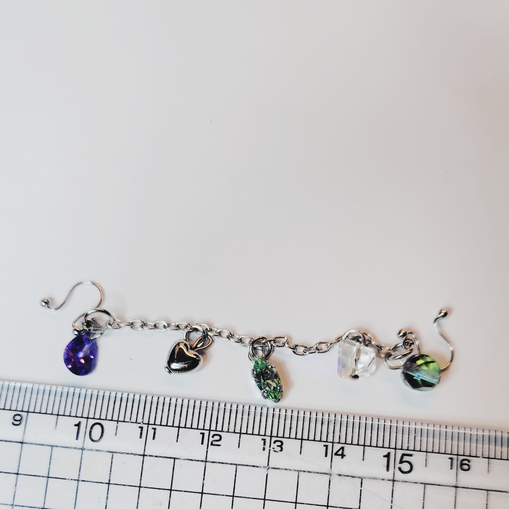 白驟雨のフェイクインダストリアル【イヤーカフ】