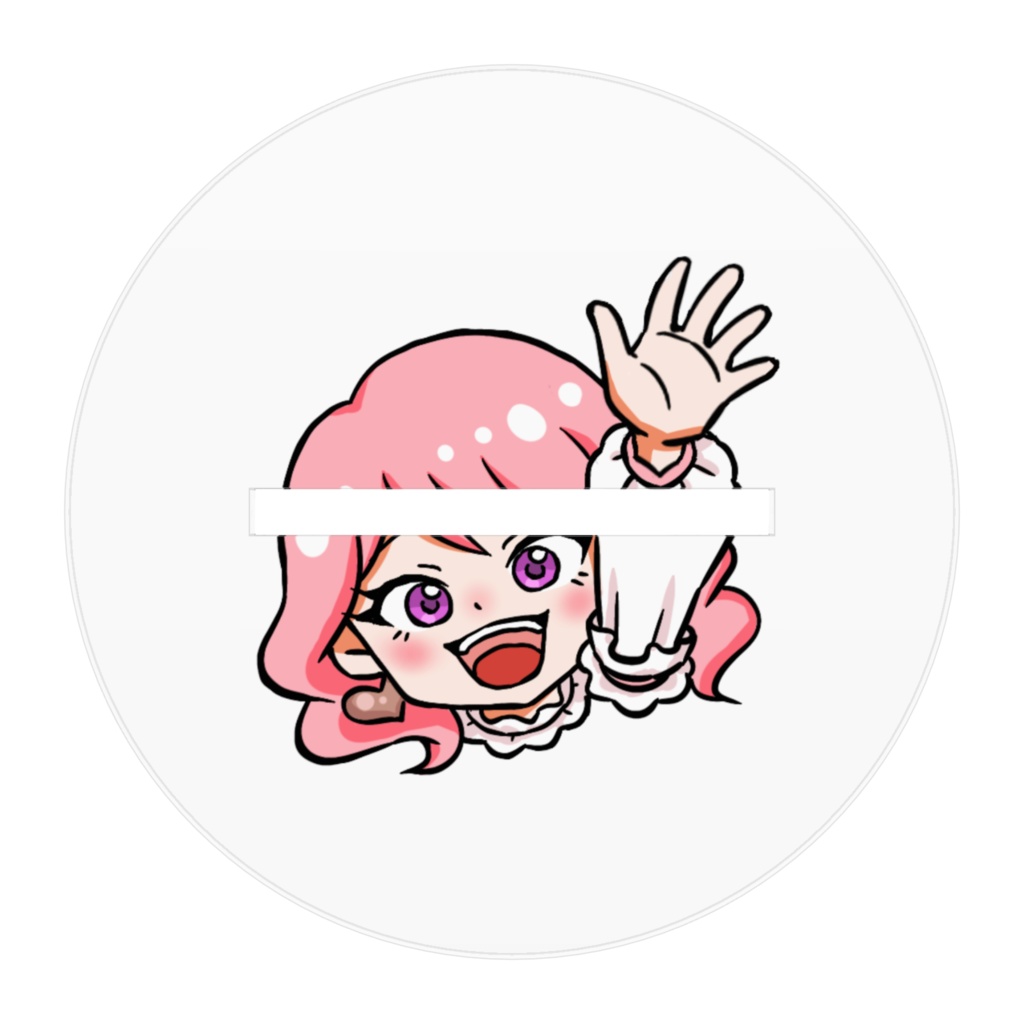 リン子アクリルフィギュア(ピンク)