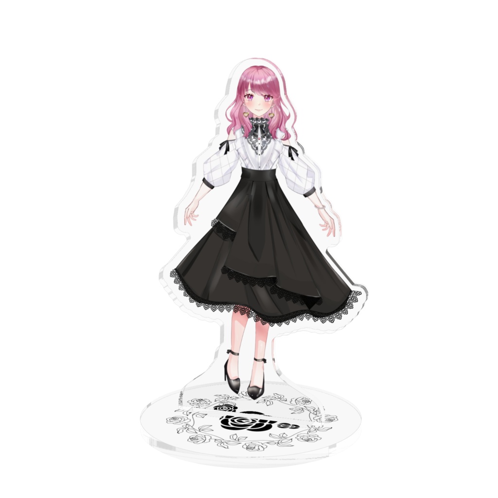 リン子アクリルフィギュア(黒)