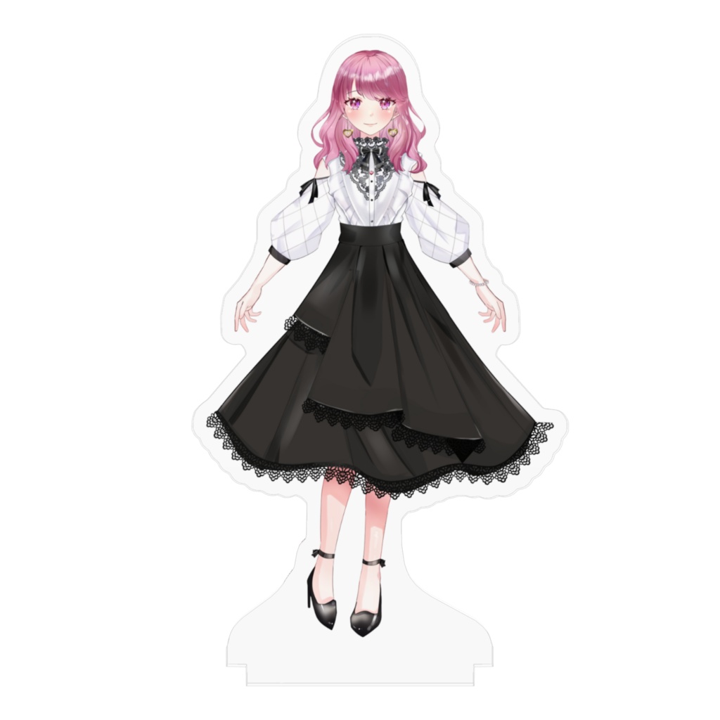 リン子アクリルフィギュア(黒)