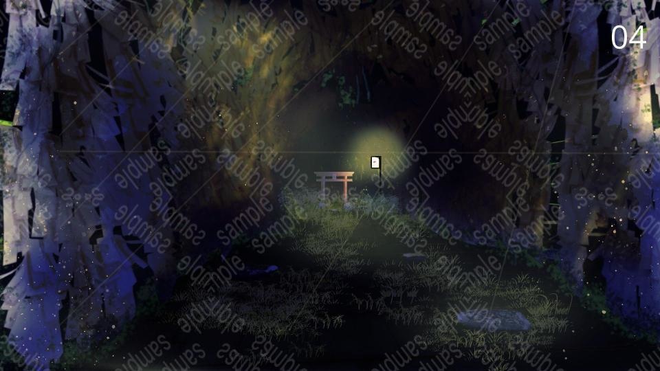 不思議な洞窟素材 (色別4種)