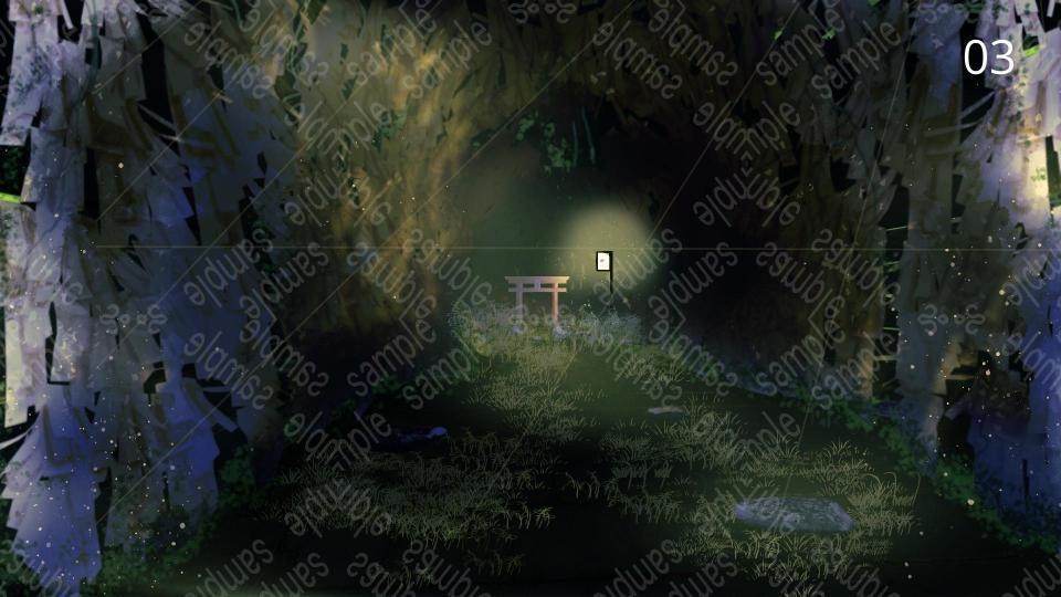 不思議な洞窟素材 (色別4種)