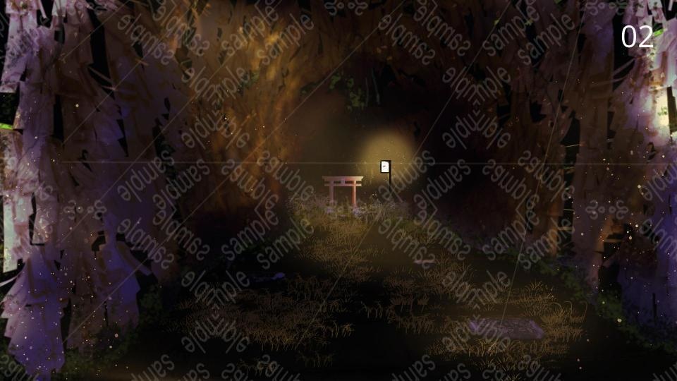 不思議な洞窟素材 (色別4種)