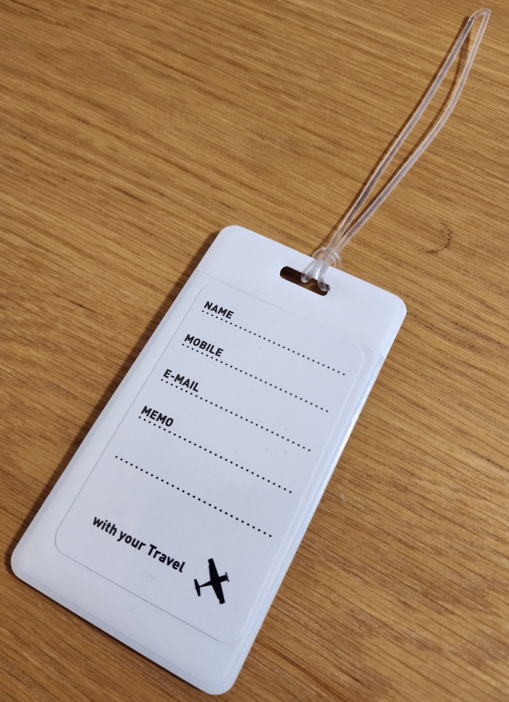 並木芽衣子さんモチーフ ラゲージタグ