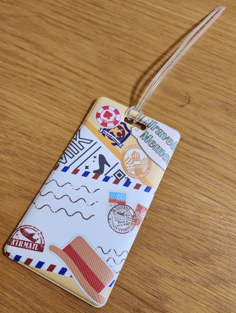 並木芽衣子さんモチーフ ラゲージタグ