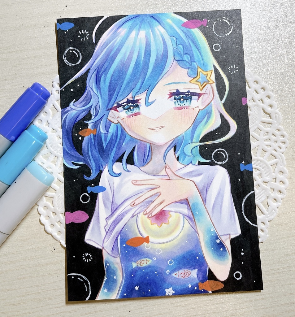 【原画】脈打つ鼓動はアクアリウム