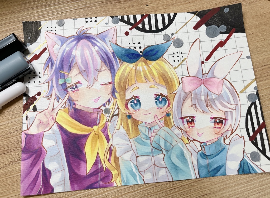 【原画】ジャージメイドの国のアリス