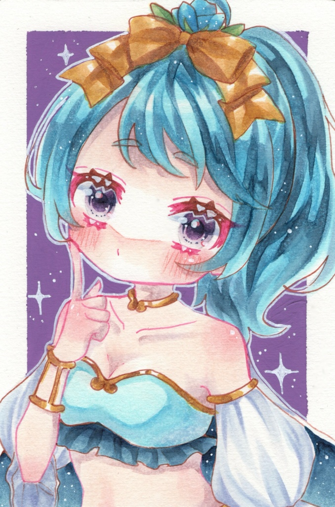 【原画】🩵🌹