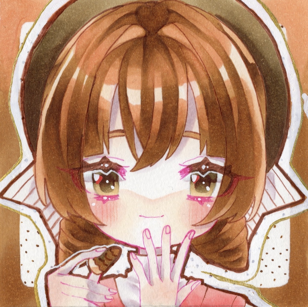 【原画】お菓子な女の子🍫