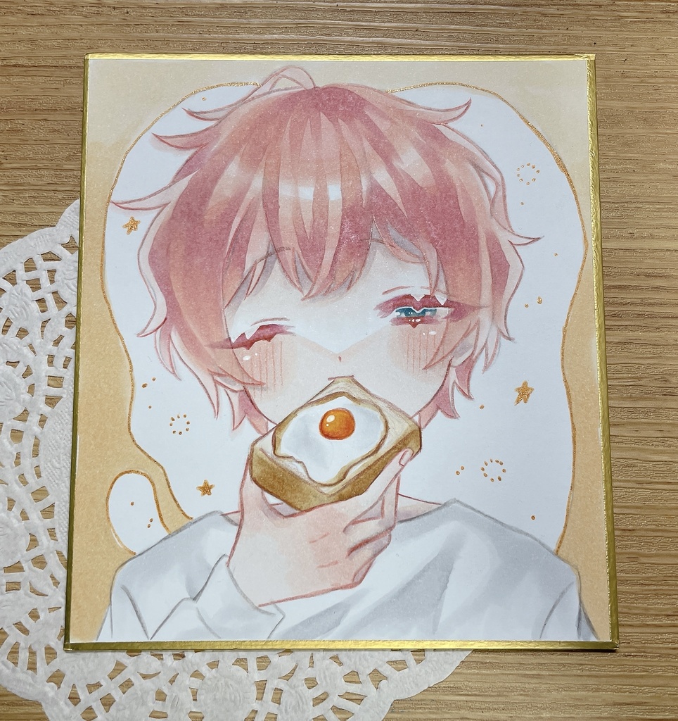 【原画】まどろみモーニング🍞🍳