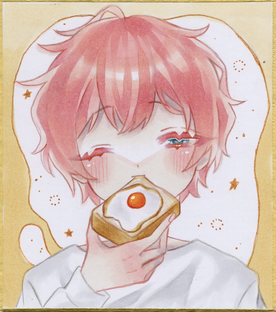 【原画】まどろみモーニング🍞🍳